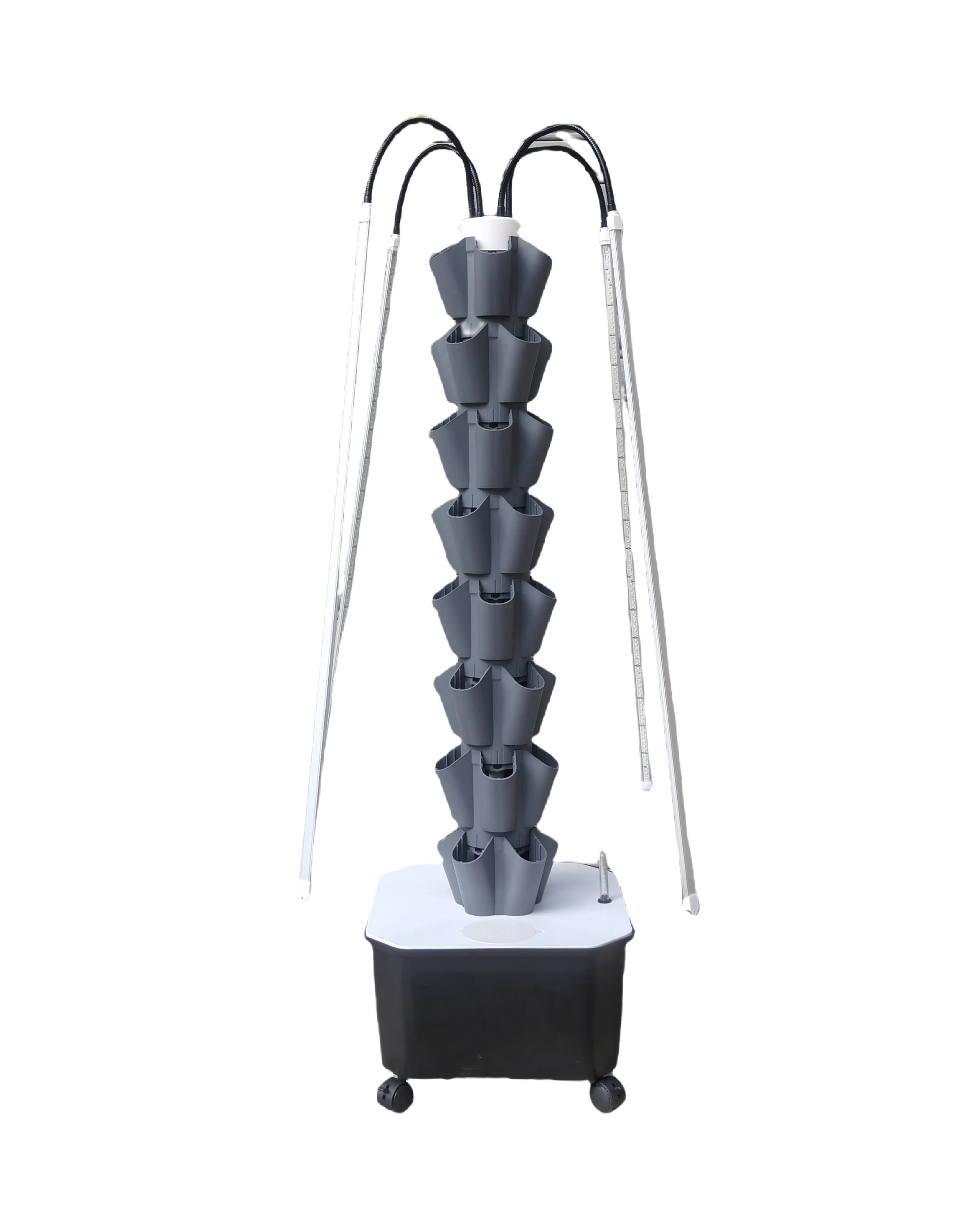 8-Tier 40 Holes Vertical Aeroponic Tower Garden System - Hydroponic Growing Equipment for Vegetables Fruits Flowers
8-Tier 40 Holes Vertical Aeroponic Tower Garden System - Hydroponic Growing Equipment for Vegetables Fruits Flowers