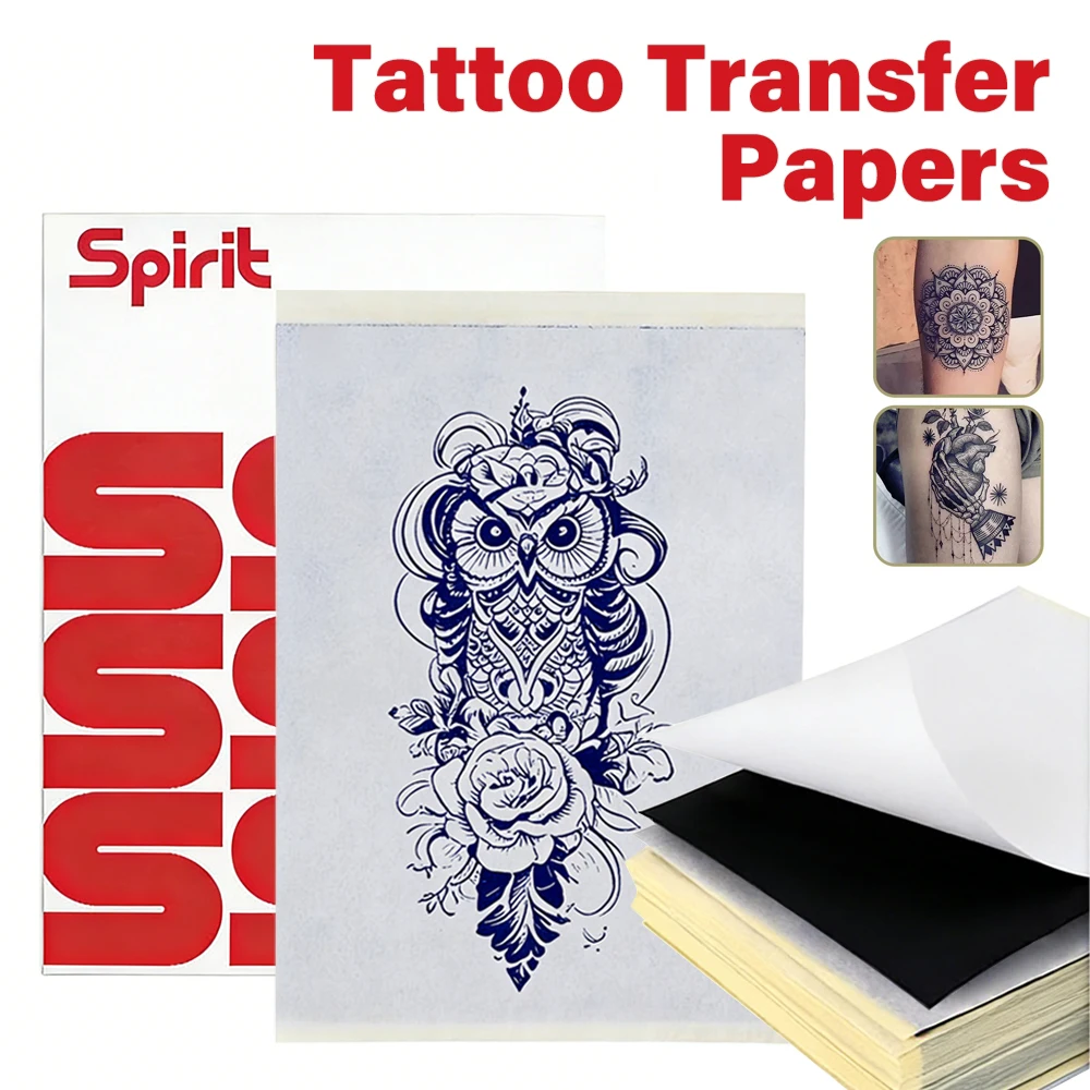 A4 Перенос татуировки Papel Insumos Поставка татуировки Трафаретная бумага для художника DIY Татуировки Дух Копировальный аппарат Трафарет Переносная термобумага
A4 Перенос татуировки Papel Insumos Поставка татуировки Трафаретная бумага для художника DIY Татуировки Дух Копировальный аппарат Трафарет Переносная термобумага