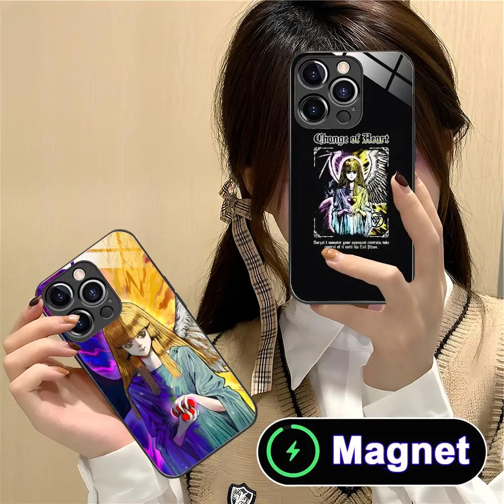 Yugioh Change of Heart Phone Case for iPhone 17 16 15 14 13 12 11 Air Pro Max Plus Mini Glass Magnet Cover
Yugioh Change of Heart Phone Case for iPhone 17 16 15 14 13 12 11 Air Pro Max Plus Mini Glass Magnet Cover