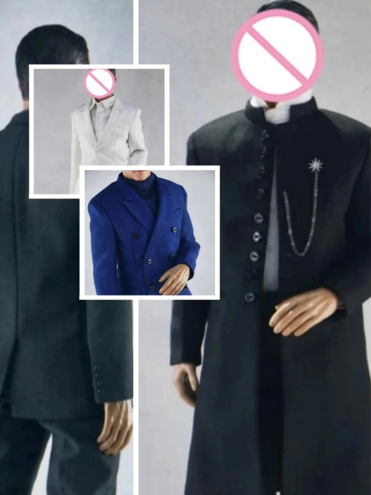 【30days Made】1/6 Scale Male Soldier Clothing Accessories Casual Business Suit Set Long Suit Brooch Fit 12''Action Figure Model
【30days Made】1/6 Scale Male Soldier Clothing Accessories Casual Business Suit Set Long Suit Brooch Fit 12''Action Figure Model