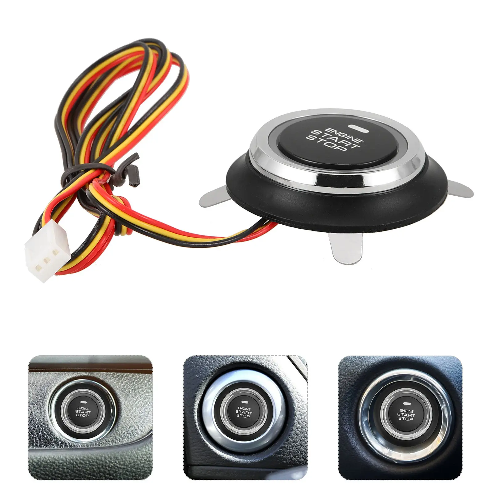 Push Button Starter Switch 12 Volt Car Engine Start Button Keyless Ignition Push to Start Kit Vehicle Racing Truck Rv Marine
Push Button Starter Switch 12 Volt Car Engine Start Button Keyless Ignition Push to Start Kit Vehicle Racing Truck Rv Marine