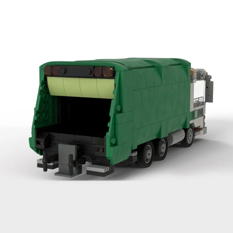 581PCS Garbage Compactor Truck Model MOC Building Bricks City Car Modular Technology Assemble Toys Suit Children Holiday Gifts
581PCS Garbage Compactor Truck Model MOC Building Bricks City Car Modular Technology Assemble Toys Suit Children Holiday Gifts