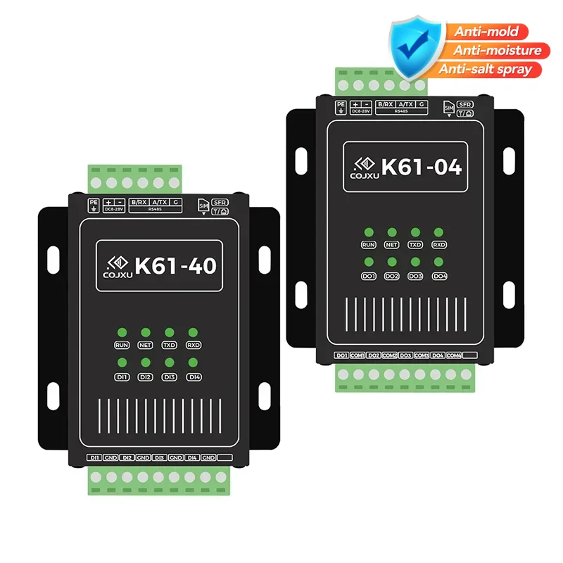 Switching Value Synchronous Remote Transmission 4-way Switch Signal Input/Output CDSENET K61-DL20 Lora RS485 Modbus Remote Alarm
Switching Value Synchronous Remote Transmission 4-way Switch Signal Input/Output CDSENET K61-DL20 Lora RS485 Modbus Remote Alarm
