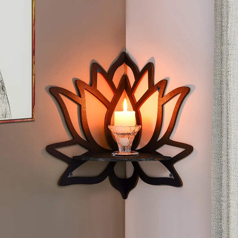 1pcFloating Wooden Lotus Flower-Shaped Display Stand,Corner Crystal Stone Storage Rack,For Plants,Flowers,Toy,Aromatherapy Candl
1pcFloating Wooden Lotus Flower-Shaped Display Stand,Corner Crystal Stone Storage Rack,For Plants,Flowers,Toy,Aromatherapy Candl