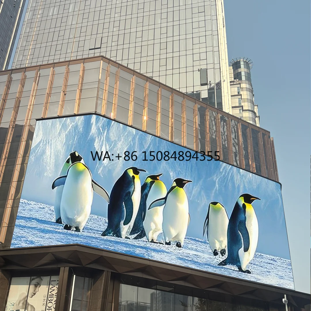 High Brightness 6000cd P5 Outdoor Full Color LED Display | Energy-Saving IP65 Waterproof Aluminum Profile Advertising Screen
High Brightness 6000cd P5 Outdoor Full Color LED Display | Energy-Saving IP65 Waterproof Aluminum Profile Advertising Screen