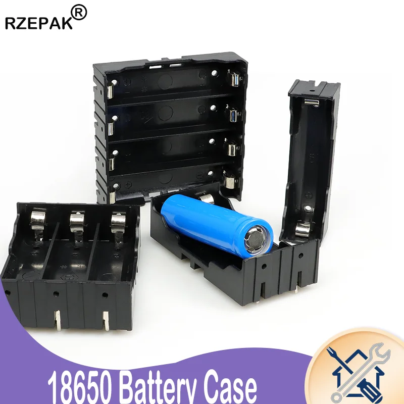 DIY ABS 18650 Power Bank Case, 1/2/3/4 Slots 18650 Battery Holder Storage Box Hard Pin Battery Container
DIY ABS 18650 Power Bank Case, 1/2/3/4 Slots 18650 Battery Holder Storage Box Hard Pin Battery Container