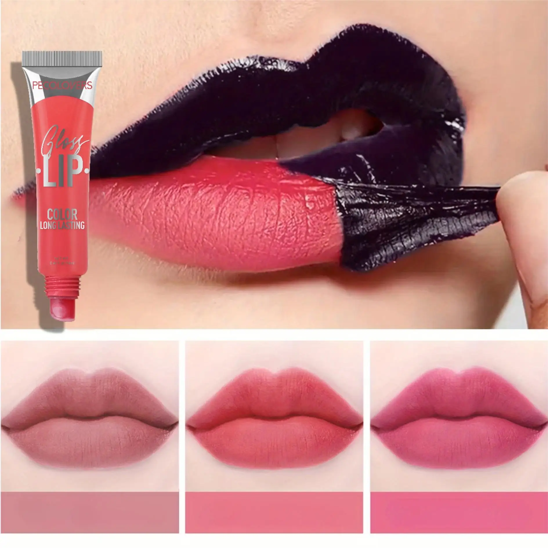 Matte Lip Stain Gel,Long-Lasting, Waterproof LipGloss, High-Pigment Moisturizing, Tattoo Lip Gloss,Easy Application & Removal
Matte Lip Stain Gel,Long-Lasting, Waterproof LipGloss, High-Pigment Moisturizing, Tattoo Lip Gloss,Easy Application & Removal