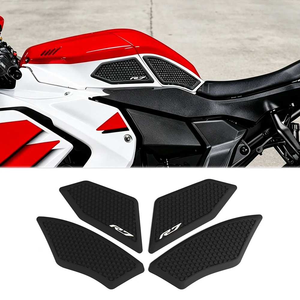 Motorcycle Tank Pad Side Knee Grip Protector Sticker For Yamaha YZF-R7 YZFR7 YZF R7 2026 Fuel Tank Rubber Decal Accessories
Motorcycle Tank Pad Side Knee Grip Protector Sticker For Yamaha YZF-R7 YZFR7 YZF R7 2026 Fuel Tank Rubber Decal Accessories