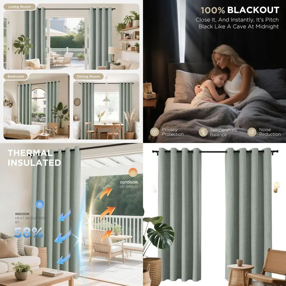 108, удлиненная изолированная занавеска из шалфея и зеленого цвета с втулками для спальни
108, удлиненная изолированная занавеска из шалфея и зеленого цвета с втулками для спальни