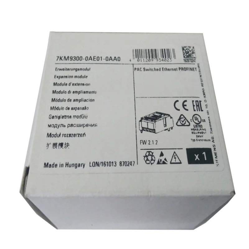 New Original 7KM9300-0AM00-0AA0 7km93000am000aa0 Extension Module Stock in Warehouse
New Original 7KM9300-0AM00-0AA0 7km93000am000aa0 Extension Module Stock in Warehouse