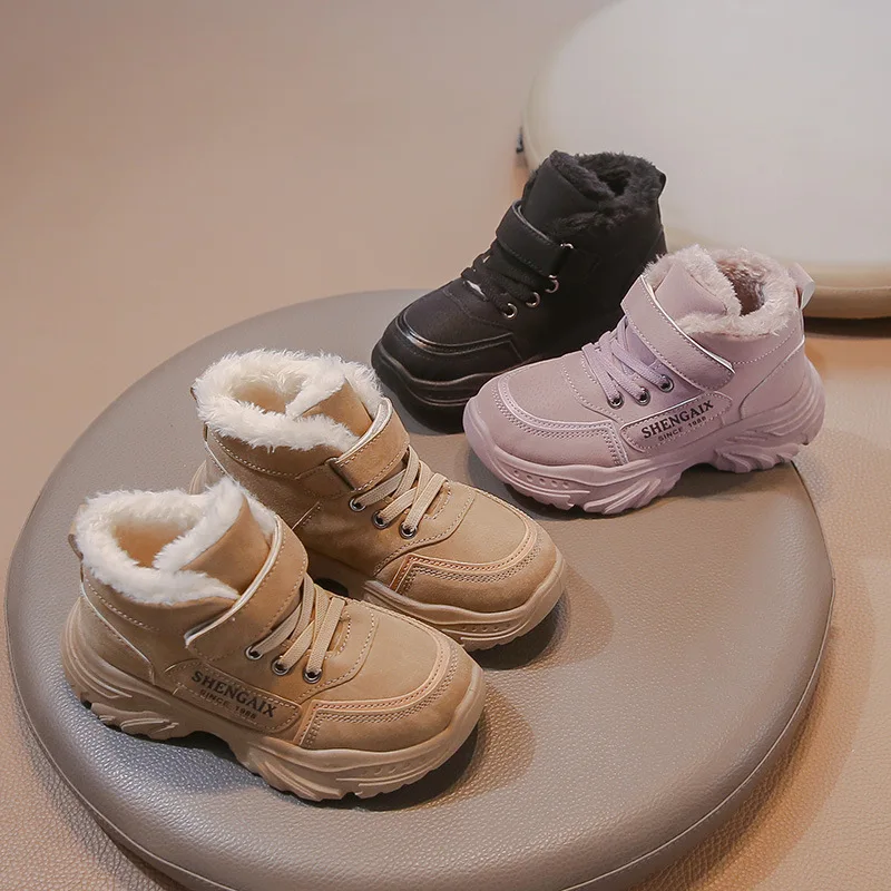 Mid Top Children Biker Boots Kids Trendy All-match Warm Casual Shoes Girl Boy Tooling Boot Winter Wear-resistant Child Snow Boot
Mid Top Children Biker Boots Kids Trendy All-match Warm Casual Shoes Girl Boy Tooling Boot Winter Wear-resistant Child Snow Boot