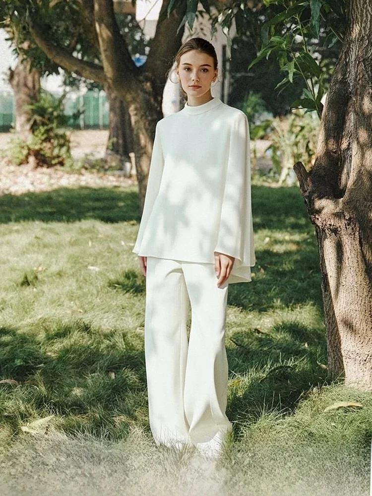 Ele Mat Satin Splice Loose Women's Blouse Commute Sle Long Sve Color Casual Wear Polyester Fiber
Ele Mat Satin Splice Loose Women's Blouse Commute Sle Long Sve Color Casual Wear Polyester Fiber
