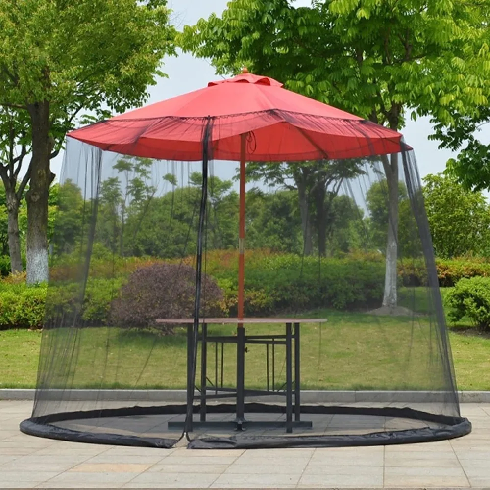 Outdoor Table Umbrella Screen, Patio Umbrella Mosquito Netting, Garden Polyester Net Mesh, Universal Canopy Umbrella Net Cantile
Outdoor Table Umbrella Screen, Patio Umbrella Mosquito Netting, Garden Polyester Net Mesh, Universal Canopy Umbrella Net Cantile