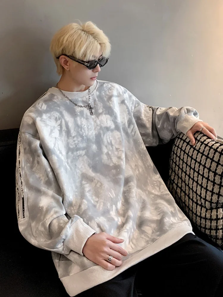 Мужская толстовка American Style Heavyweight с круглым вырезом, весенне-осенняя, модная, брендовая, в стиле ретро, с эффектом тай-дай, повседневная одежда
Мужская толстовка American Style Heavyweight с круглым вырезом, весенне-осенняя, модная, брендовая, в стиле ретро, с эффектом тай-дай, повседневная одежда