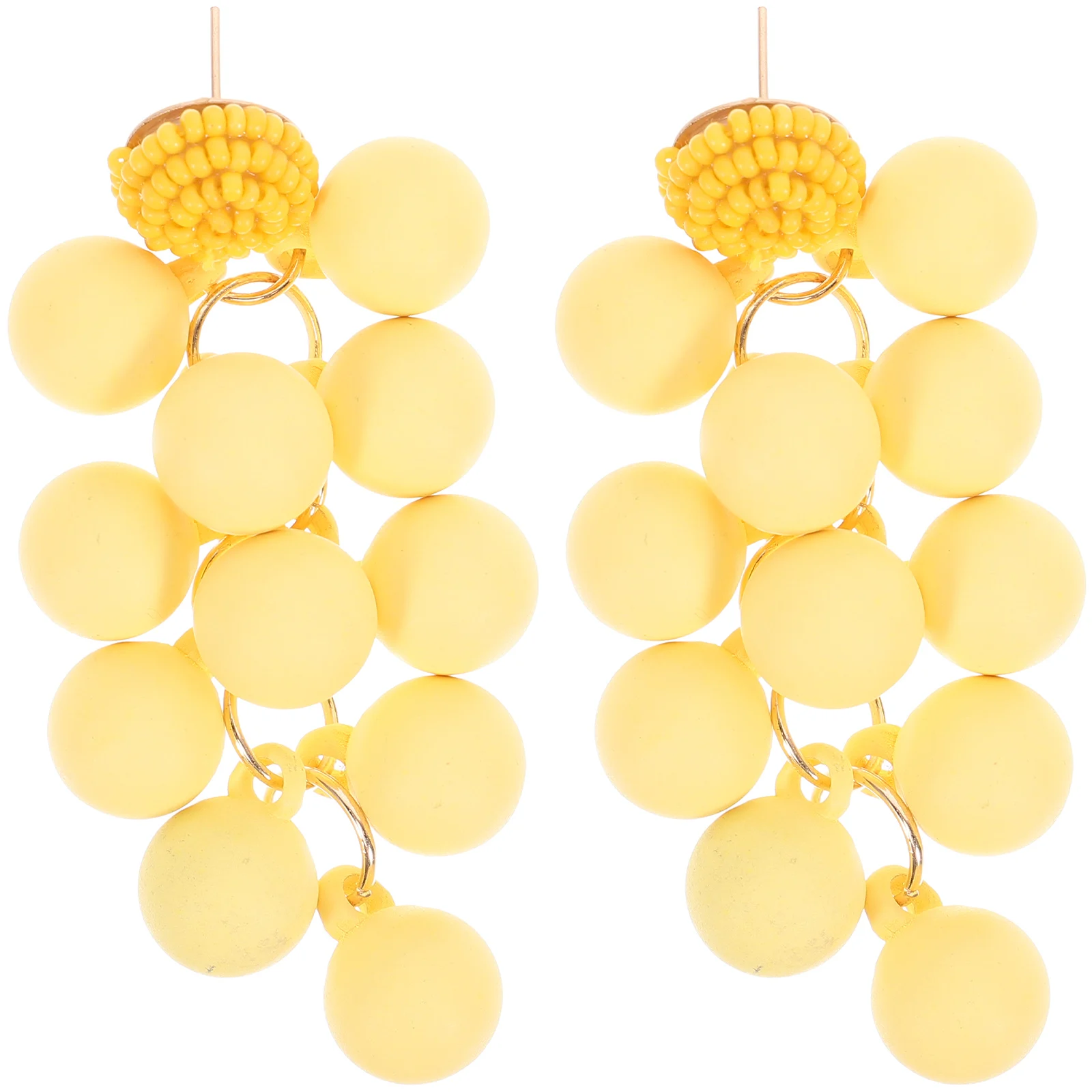 Design Sensory Grape Dangling Earrings Women Fruit Theme Gifts Lightweight Comfortable Occasion Fashion Jewelry
Design Sensory Grape Dangling Earrings Women Fruit Theme Gifts Lightweight Comfortable Occasion Fashion Jewelry
