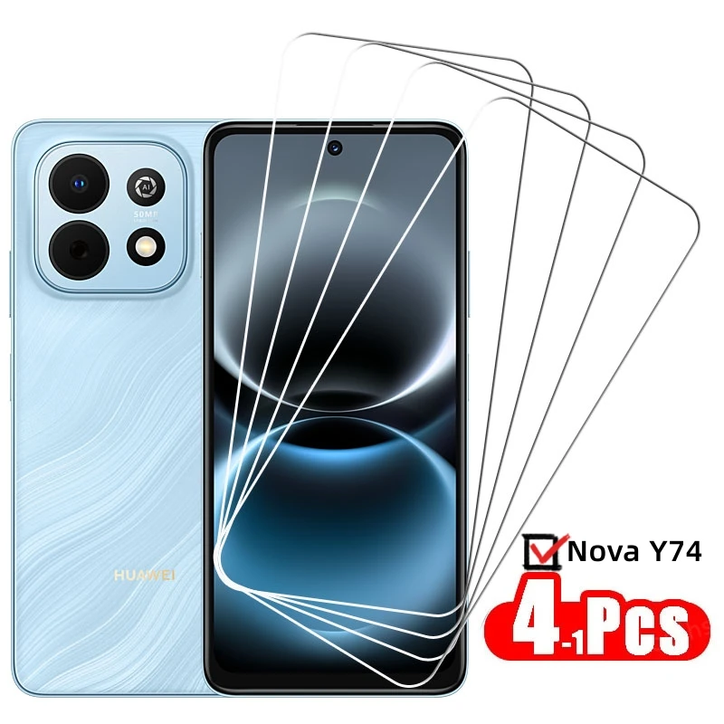 Full Clear Glass For Huawei Nova Y74 Tempered Glass Nova Y74 Screen Protector HD Protective Phone Film For Huawei Nova Y74
Full Clear Glass For Huawei Nova Y74 Tempered Glass Nova Y74 Screen Protector HD Protective Phone Film For Huawei Nova Y74