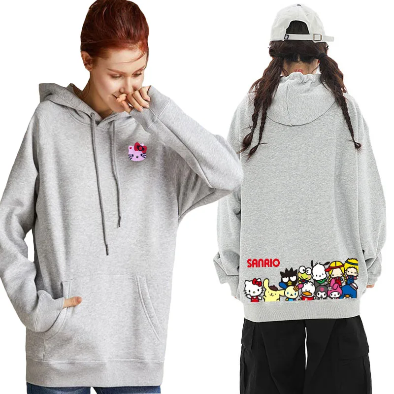 Women Fleece Hoodie Cute Pink Cat Embroidery Multiple Cartoon Print Cotton Fall Winter Pocket Pullover Hoodie
Women Fleece Hoodie Cute Pink Cat Embroidery Multiple Cartoon Print Cotton Fall Winter Pocket Pullover Hoodie