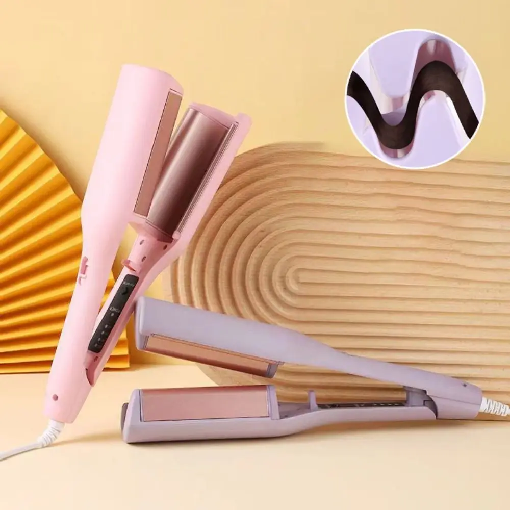 Plastic Egg Roll Hair Waving Iron Gifts Professional 4 Gear Water Ripple V-Shaped Hair Curling 32mm Big Wave Hair Curler
Plastic Egg Roll Hair Waving Iron Gifts Professional 4 Gear Water Ripple V-Shaped Hair Curling 32mm Big Wave Hair Curler