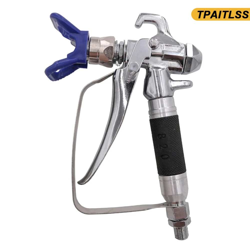 New High Quality Airless Spray Gun,Filter for Electric Airless Paint Sprayers with 517 Spray Tip with Filter
New High Quality Airless Spray Gun,Filter for Electric Airless Paint Sprayers with 517 Spray Tip with Filter