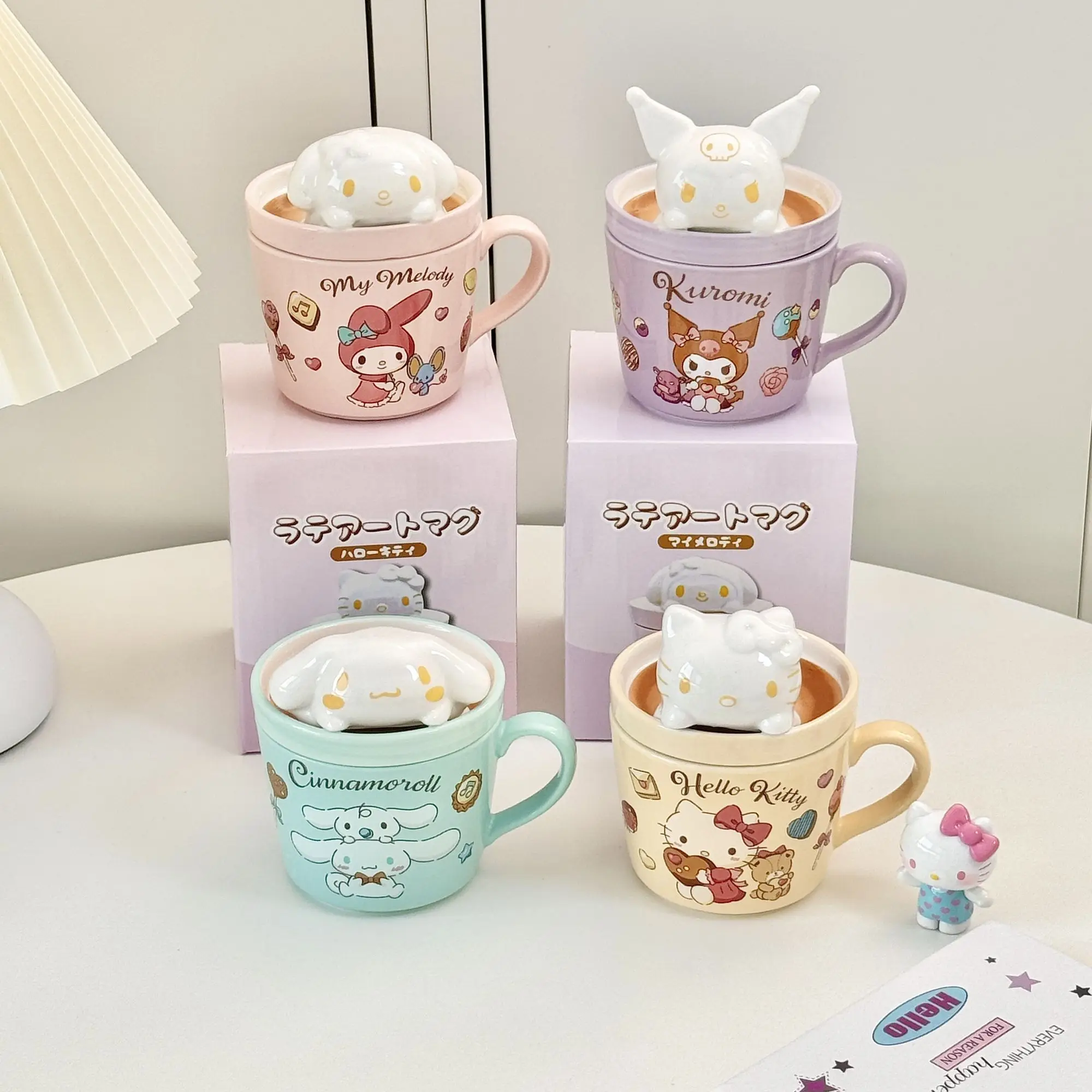 Anime Sanrio Hello Kitty My Melody Cute Cartoon Ceramic Mug Girls Coffee Cup with Lid Water Cup Female Gift Lovely Kawaii 2026
Anime Sanrio Hello Kitty My Melody Cute Cartoon Ceramic Mug Girls Coffee Cup with Lid Water Cup Female Gift Lovely Kawaii 2026