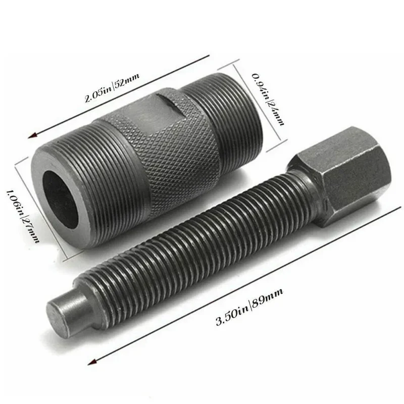 Zza For 24/27mm 70 110 125 150 Engine Magneto Flywheel Puller Double-head Code Rotor Puller Screw Motorcycle Repair Tools
Zza For 24/27mm 70 110 125 150 Engine Magneto Flywheel Puller Double-head Code Rotor Puller Screw Motorcycle Repair Tools