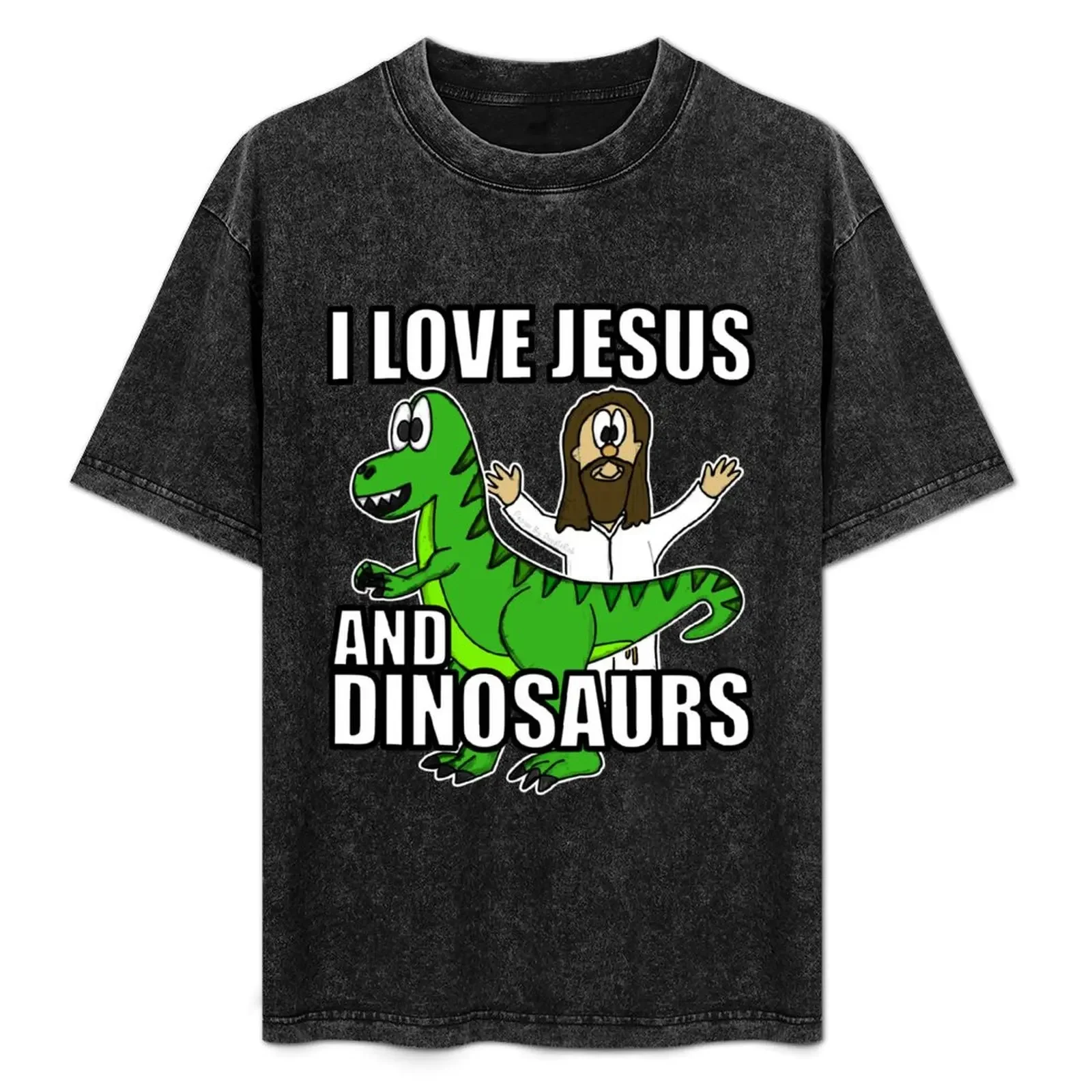 I Love Jesus And Dinosaurs Funny Christian Humor T-Shirt Casual Pattern Print Tee Shirt
I Love Jesus And Dinosaurs Funny Christian Humor T-Shirt Casual Pattern Print Tee Shirt