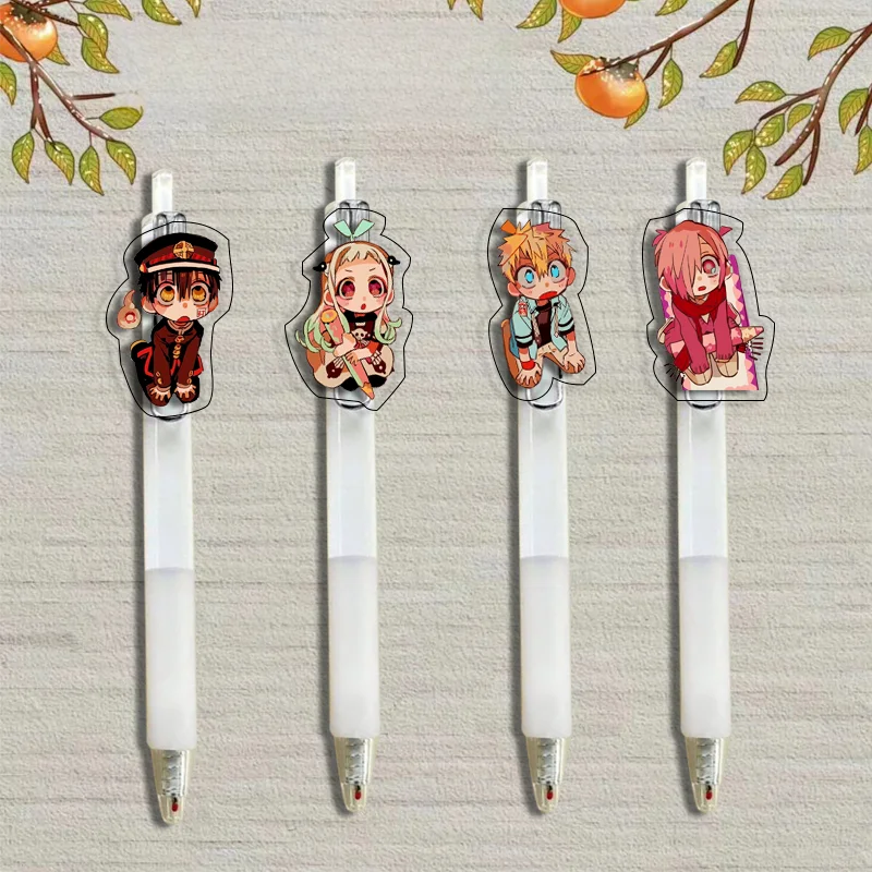 Anime Character Black Pen Toilet-Bound Hanako-Kun Yashiro Nene Yugi Amane Kou Minamoto Mitsuba Sousuke Daily Writing Pen
Anime Character Black Pen Toilet-Bound Hanako-Kun Yashiro Nene Yugi Amane Kou Minamoto Mitsuba Sousuke Daily Writing Pen