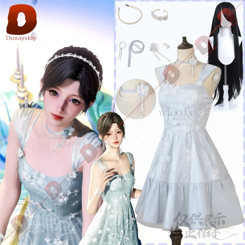 Anime Game Love And Deepspace Cosplay Heroines Beautiful Costume New Uniform Midnight Bloom Blue Dress Kawaii Lolita платье
Anime Game Love And Deepspace Cosplay Heroines Beautiful Costume New Uniform Midnight Bloom Blue Dress Kawaii Lolita платье