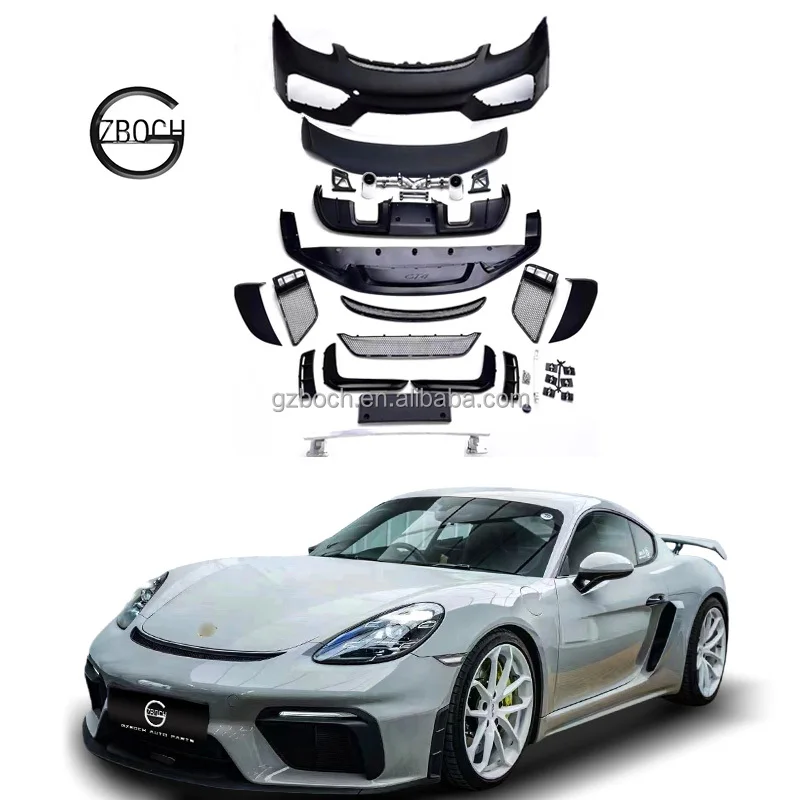 For Porsche 2016+ Car Accessories Body Parts Front Bumpers & Clips For 718 982 Cayman Boxster Upgrade For GT4 New Condition
For Porsche 2016+ Car Accessories Body Parts Front Bumpers & Clips For 718 982 Cayman Boxster Upgrade For GT4 New Condition