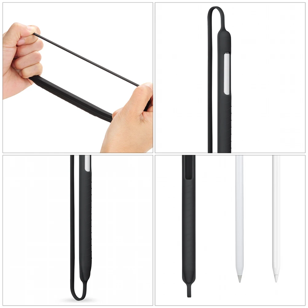 Protective Case Anti-loss Pen Cover Carrying Silica Gel Pencil 1/2 Enclosure 
Protective Case Anti-loss Pen Cover Carrying Silica Gel Pencil 1/2 Enclosure