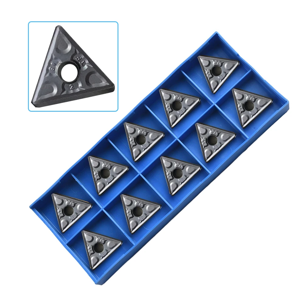10PCS TNMG220408 TF External Turning Tool Carbide Inserts CNC Lathe Cutting Tool Metal Processing Tools Accessories
10PCS TNMG220408 TF External Turning Tool Carbide Inserts CNC Lathe Cutting Tool Metal Processing Tools Accessories