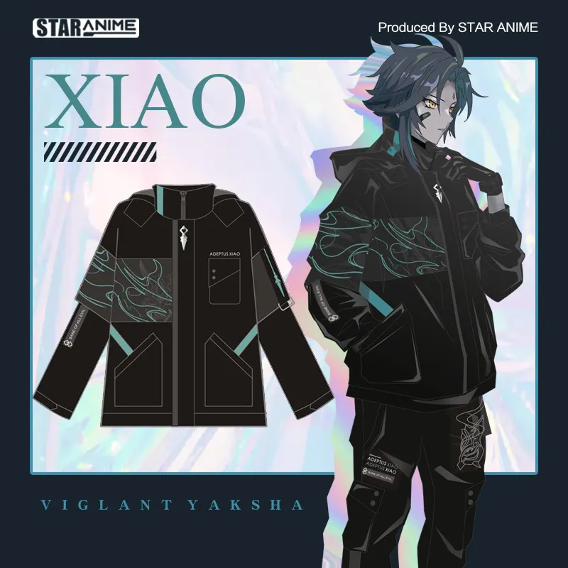 New Products Genshin Impact Xiao Cosplay Outerwear Sweatshirt Pants Cos Game Anime Clothing Boys Girls
New Products Genshin Impact Xiao Cosplay Outerwear Sweatshirt Pants Cos Game Anime Clothing Boys Girls