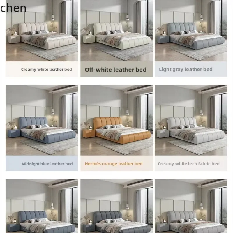 HYS Modern Simple Fabric Bed 1.8m Double Luxury Solid Wood Master Bedroom 1.5m Storage Leather Bed
HYS Modern Simple Fabric Bed 1.8m Double Luxury Solid Wood Master Bedroom 1.5m Storage Leather Bed