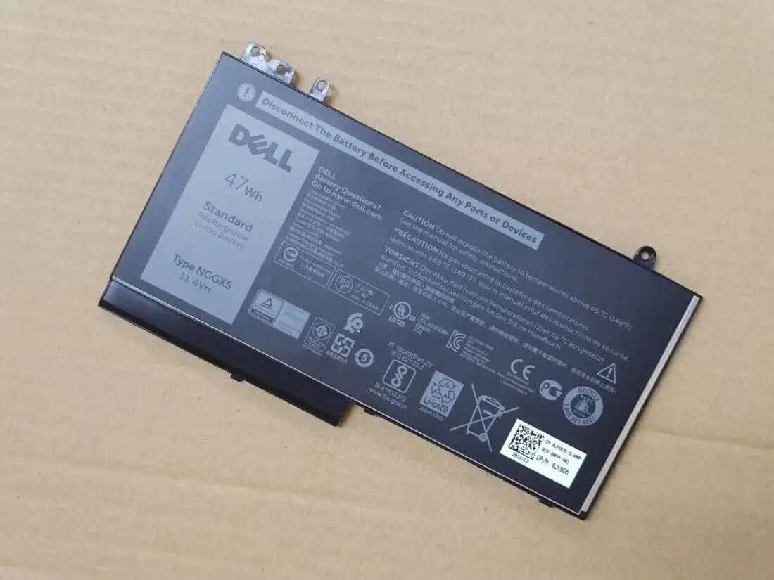Аккумулятор NGGX5 для Dell Latitude E5270 E5470 E5570 Precision M3510 серии JY8DF
Аккумулятор NGGX5 для Dell Latitude E5270 E5470 E5570 Precision M3510 серии JY8DF