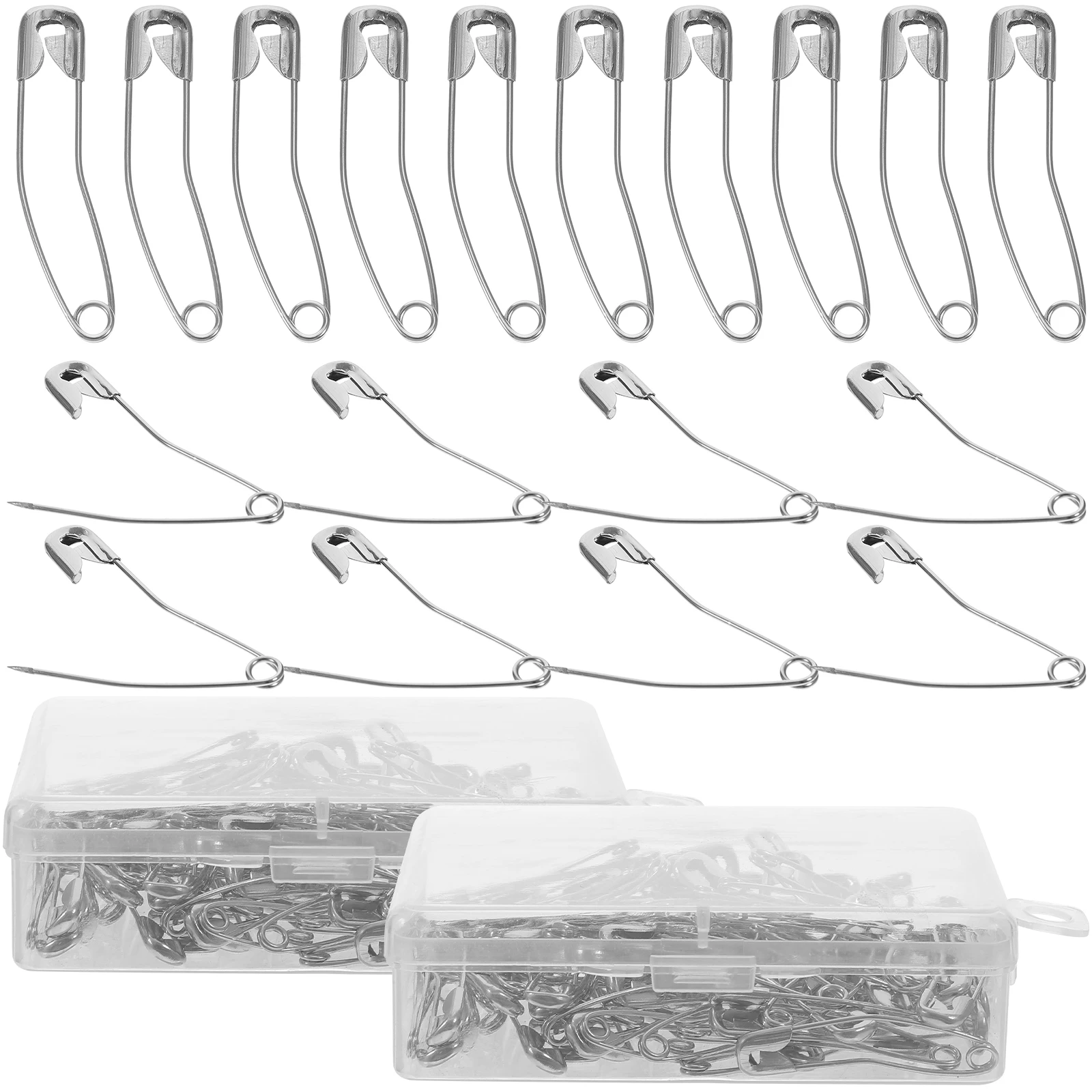 200 Pcs Curved Safety Pins Stainless Steel Quilting Sewing Craft Bulk Pin For Bags Clothes Accessories Jewelry Making
200 Pcs Curved Safety Pins Stainless Steel Quilting Sewing Craft Bulk Pin For Bags Clothes Accessories Jewelry Making
