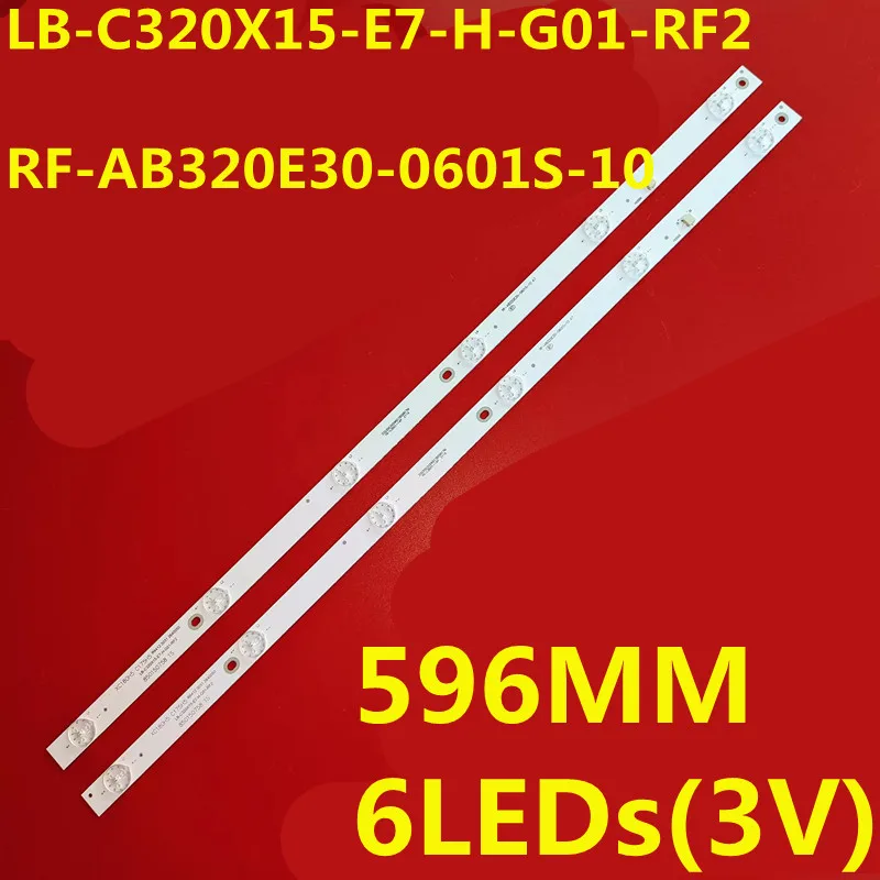 20 шт. светодиодная лента для подсветки RF-AB320E30-0601S-10 LB-C320X15-E7-H-G01-RF2 32J1200 32CE2220 LED32E30RH LED-32E2000 C320X16-E7-H
20 шт. светодиодная лента для подсветки RF-AB320E30-0601S-10 LB-C320X15-E7-H-G01-RF2 32J1200 32CE2220 LED32E30RH LED-32E2000 C320X16-E7-H