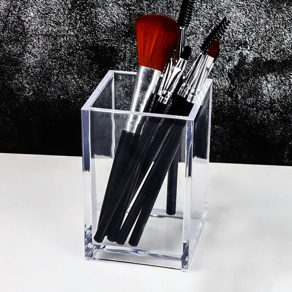 2pcs Makeup Holder Clear Acrylic Storage Box Organizer Travel Vanity Desk Container Makeup Brush Organizer Pen Stand
2pcs Makeup Holder Clear Acrylic Storage Box Organizer Travel Vanity Desk Container Makeup Brush Organizer Pen Stand