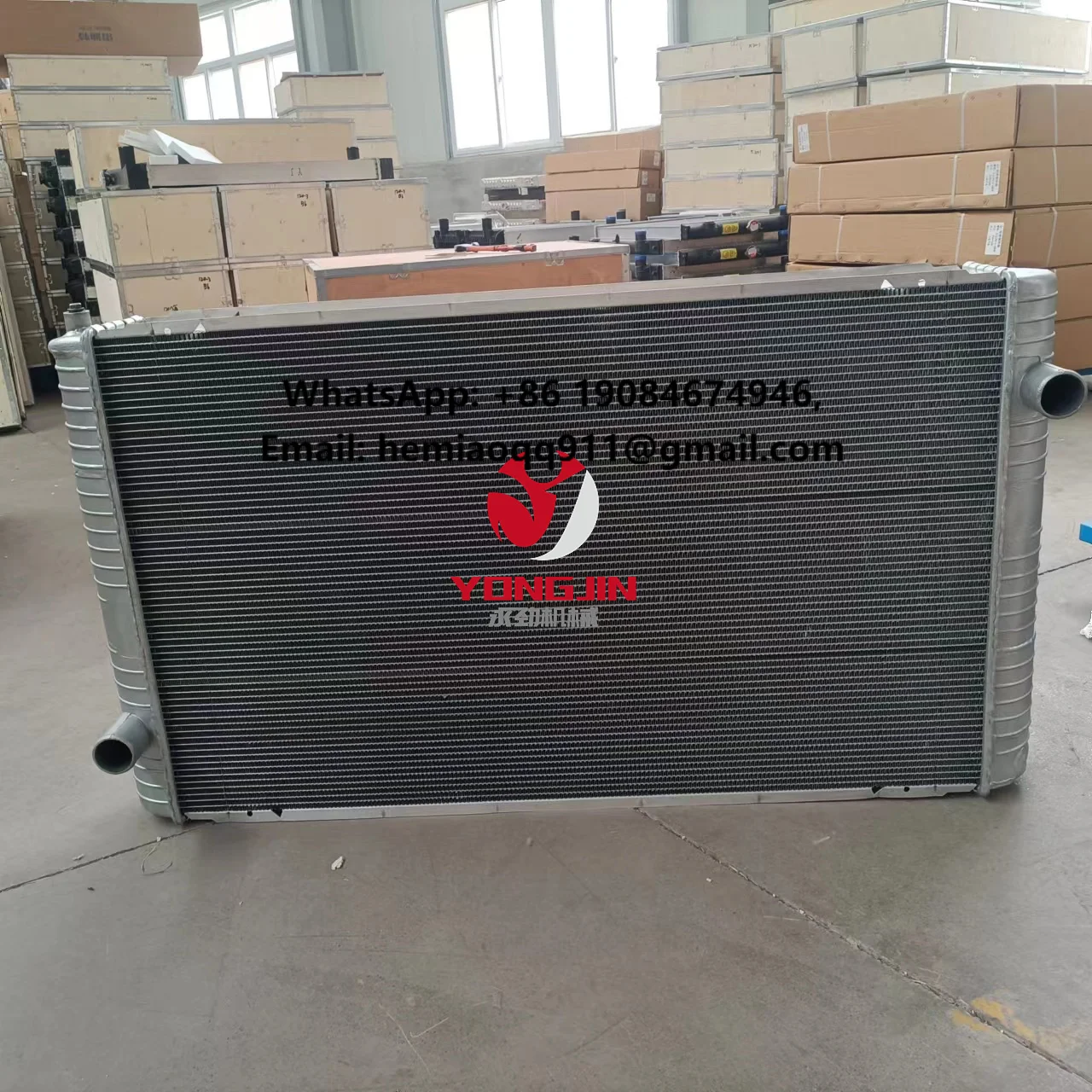 Water Tank Radiator VOE11110637 for Volvo Loader L150E L150F L180E L180F L180F HL L220E L220F
Water Tank Radiator VOE11110637 for Volvo Loader L150E L150F L180E L180F L180F HL L220E L220F