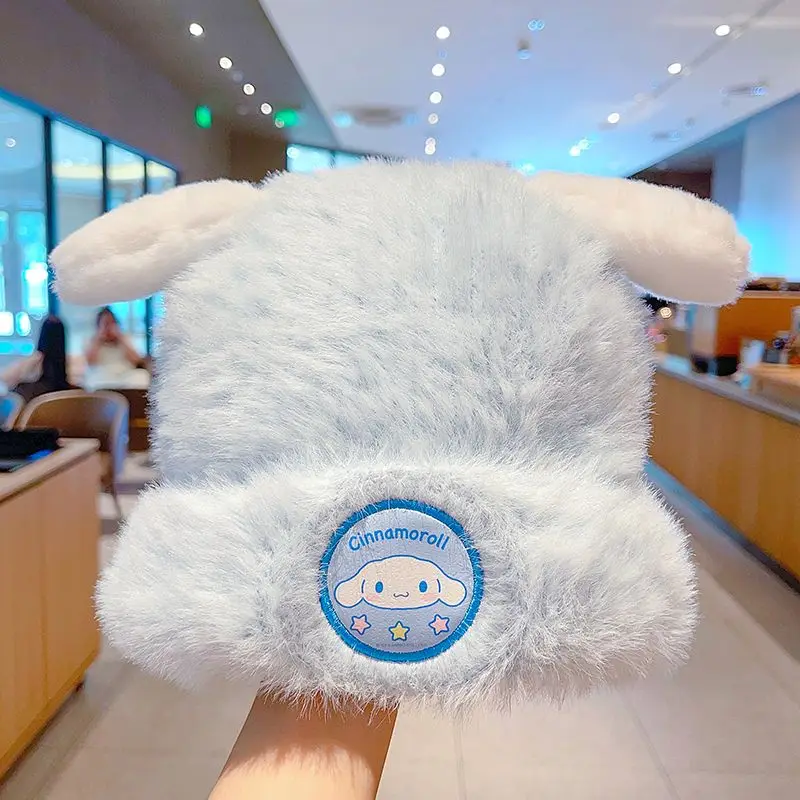 Sanrio Kuromi Anime Kawaii Windproof Warm Hat Cute Cartoon Cinnamoroll Hello Kitty Children Thick Cap Lovely Gifts for Kids
Sanrio Kuromi Anime Kawaii Windproof Warm Hat Cute Cartoon Cinnamoroll Hello Kitty Children Thick Cap Lovely Gifts for Kids