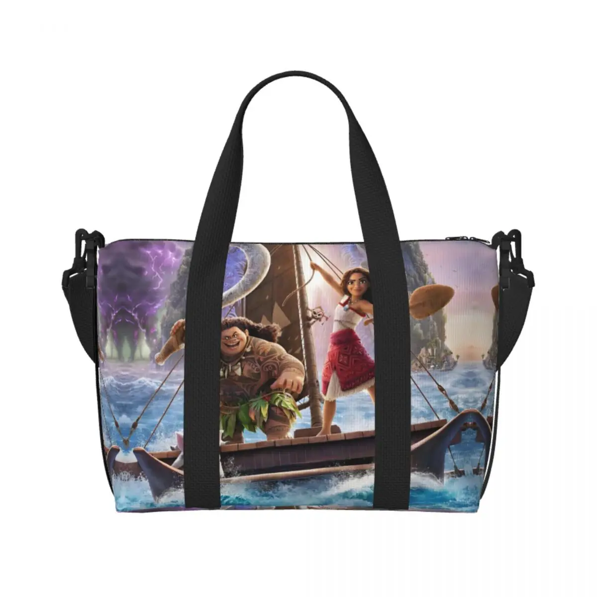 Изготовленная на заказ сумка для покупок Moana Grocery Tote, женская большая вместительная сумка с милым мультяшным принтом для девочек морского спортзала, пляжные дорожные сумки
Изготовленная на заказ сумка для покупок Moana Grocery Tote, женская большая вместительная сумка с милым мультяшным принтом для девочек морского спортзала, пляжные дорожные сумки