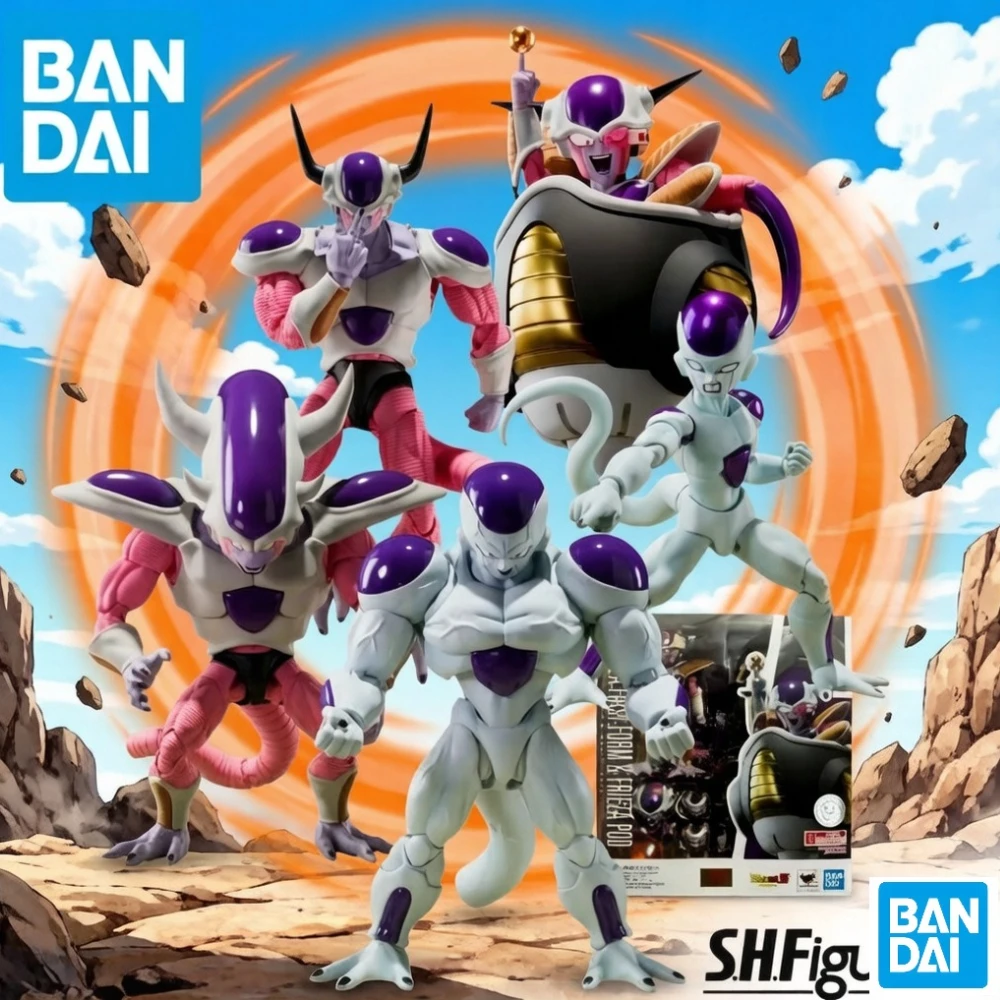 BANDAI S.H.Figuarts Frieza 1-4 forms and full power Frieza multi-version model kit anime doll gift for collectors and fans
BANDAI S.H.Figuarts Frieza 1-4 forms and full power Frieza multi-version model kit anime doll gift for collectors and fans