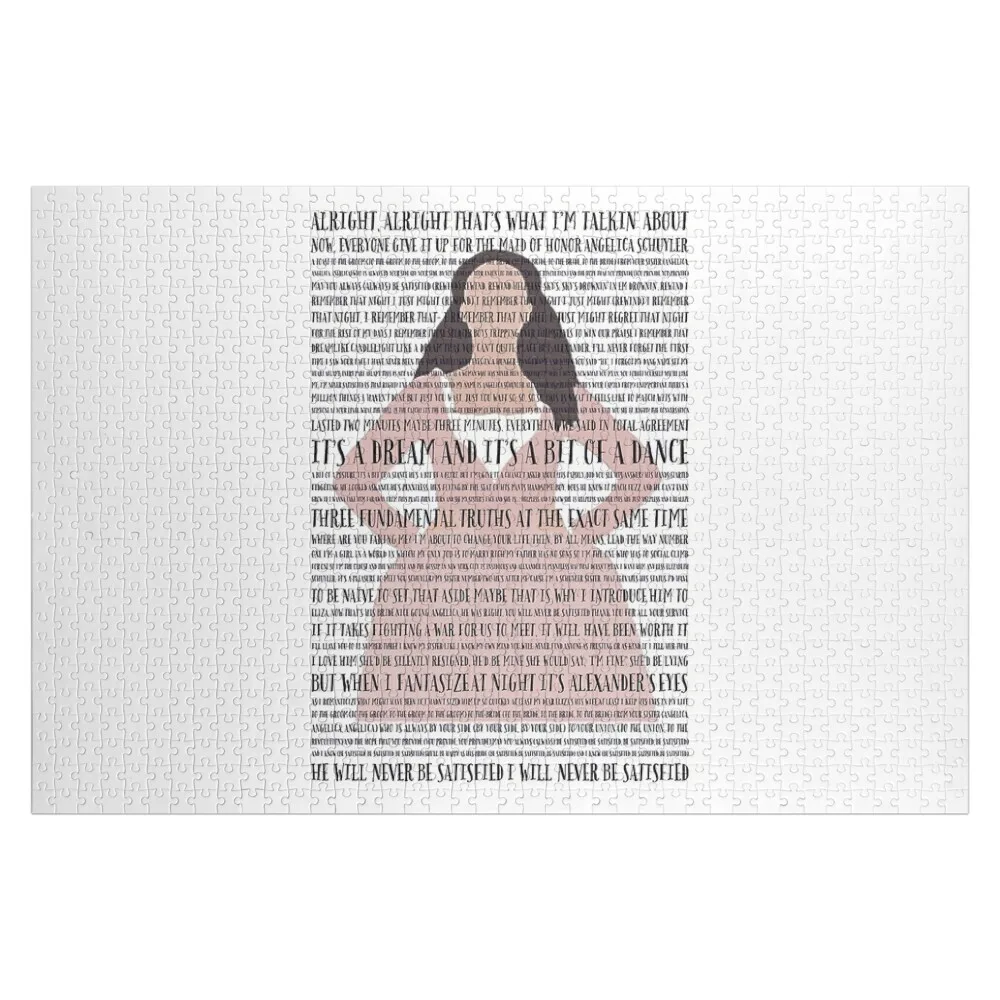 Satisfait Hamilton Musical Jigsaw Puzzle Novel Toys For Children 2022 Personalized Name Puzzle
Satisfait Hamilton Musical Jigsaw Puzzle Novel Toys For Children 2022 Personalized Name Puzzle