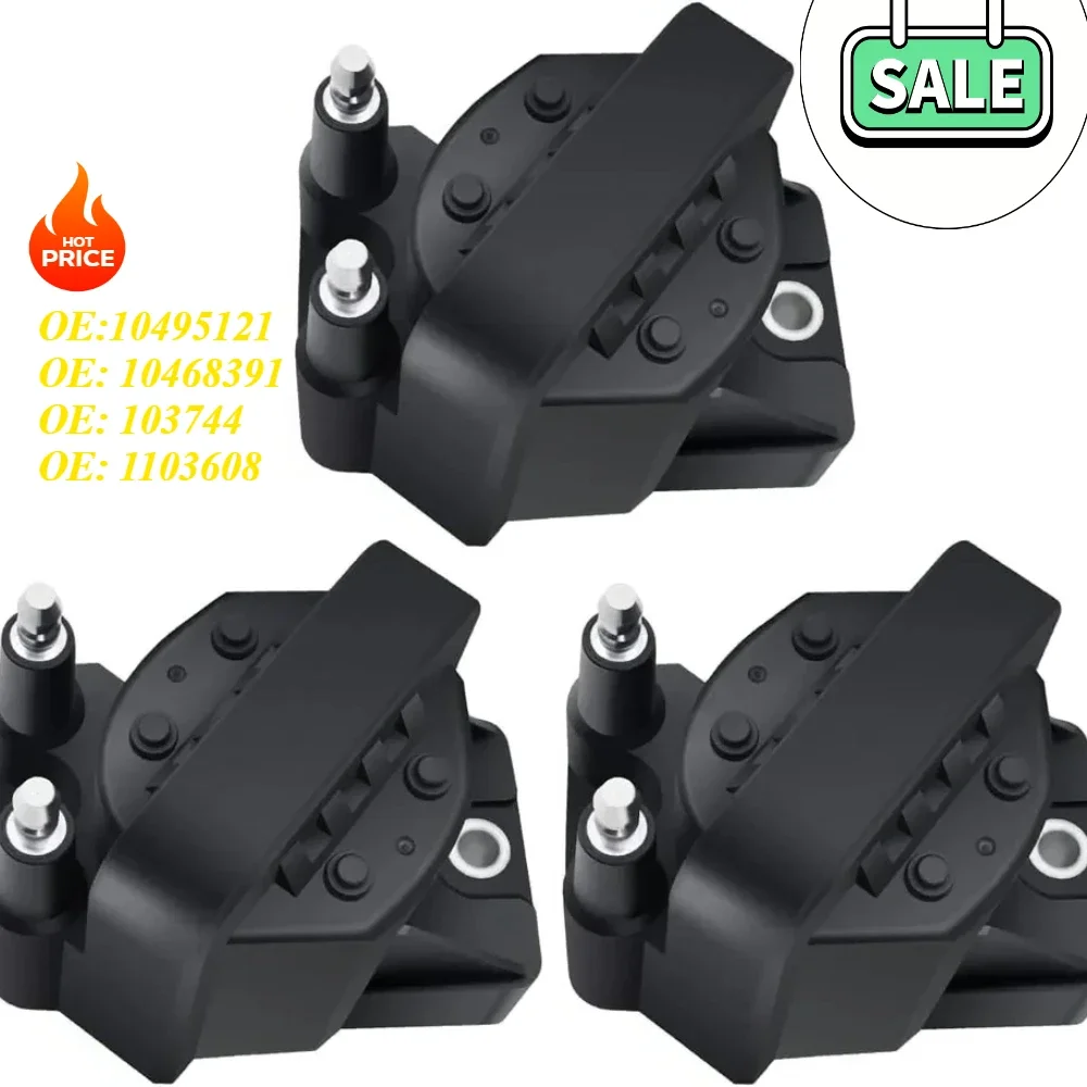 3pcs Ignition Coil for Chevrolet Pontiac Buick Olds Isuzu GMC DR39 10495121 10468391 103744 IC39SB DR39T 673-7103 TR55
3pcs Ignition Coil for Chevrolet Pontiac Buick Olds Isuzu GMC DR39 10495121 10468391 103744 IC39SB DR39T 673-7103 TR55