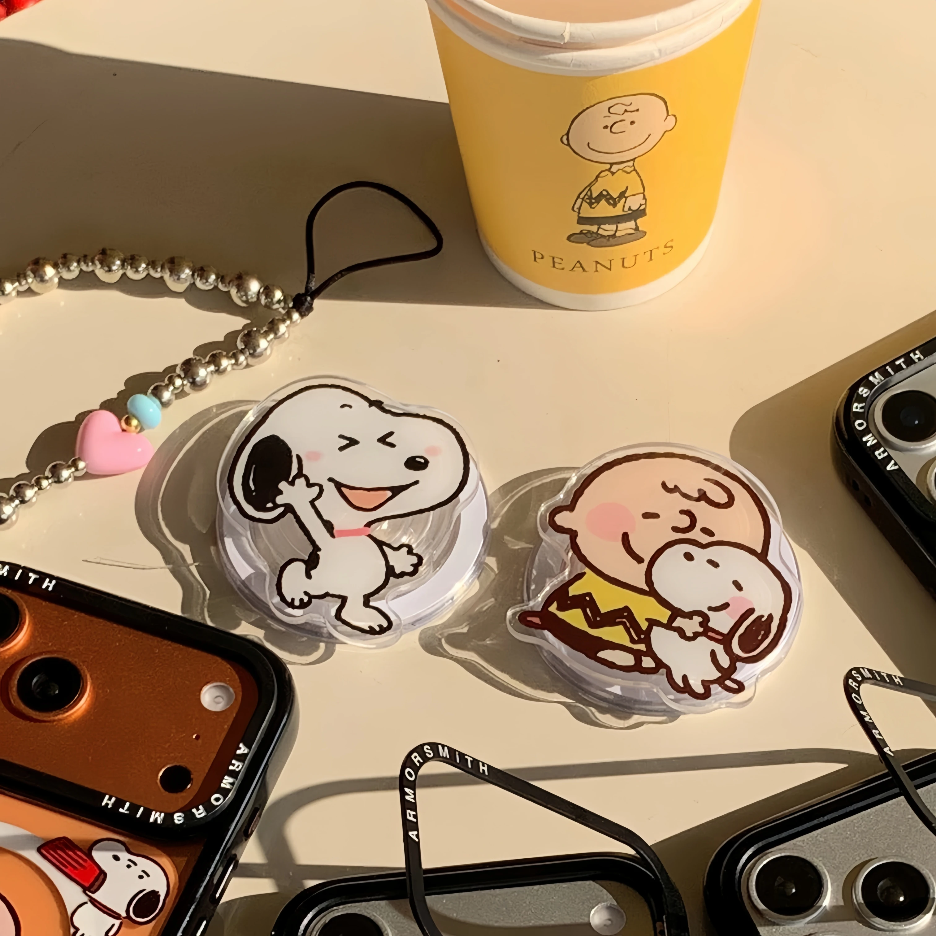 Cartoon Character With Snoopy&CharlieBrown Magnetic Phone Stand For Samsung&IPhone Magnetic Mobile Phone Case For Secure Grip
Cartoon Character With Snoopy&CharlieBrown Magnetic Phone Stand For Samsung&IPhone Magnetic Mobile Phone Case For Secure Grip