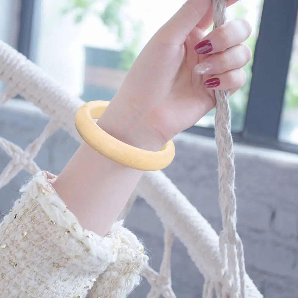 4Pcs Handmade Wood Bangles Unfinished DIY Bracelets Smooth Natural Wooden Circles Kids Creative Crafts Painting Cognitive
4Pcs Handmade Wood Bangles Unfinished DIY Bracelets Smooth Natural Wooden Circles Kids Creative Crafts Painting Cognitive