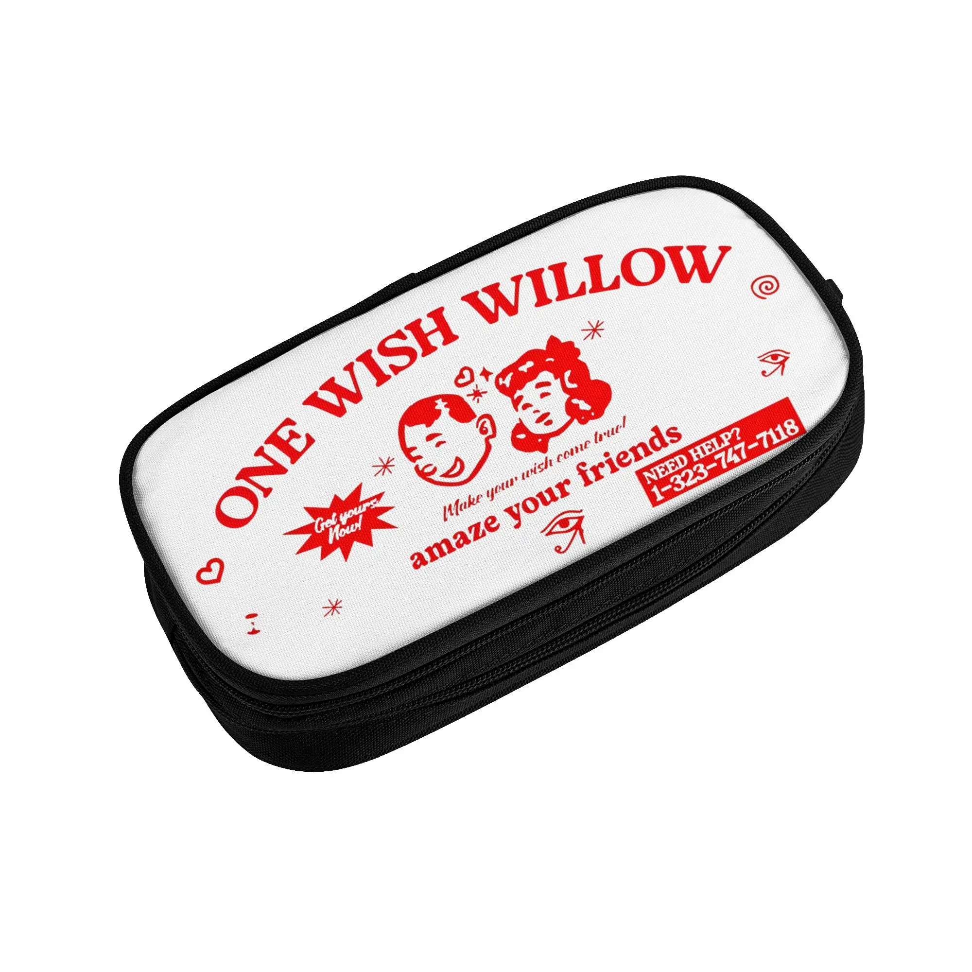ONE-WISH-WILLOW OBSESSION Pencil Case Creative Bag Kids Big Capacity School Supplies Zipper Pencilcases
ONE-WISH-WILLOW OBSESSION Pencil Case Creative Bag Kids Big Capacity School Supplies Zipper Pencilcases