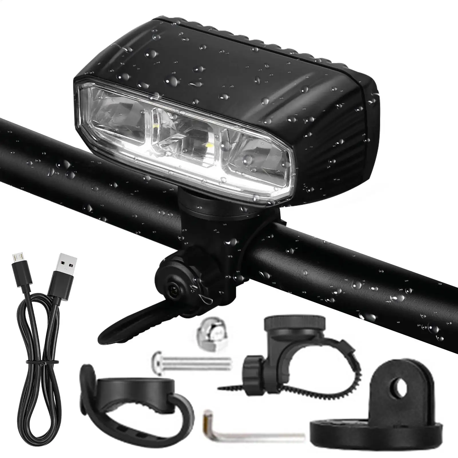 5 Light Modes LED front Bike Headlight, Ultra-Bright Bicycle Front Lamp For Road Mountain Cycling, Kids Adults Safety Light 
5 Light Modes LED front Bike Headlight, Ultra-Bright Bicycle Front Lamp For Road Mountain Cycling, Kids Adults Safety Light