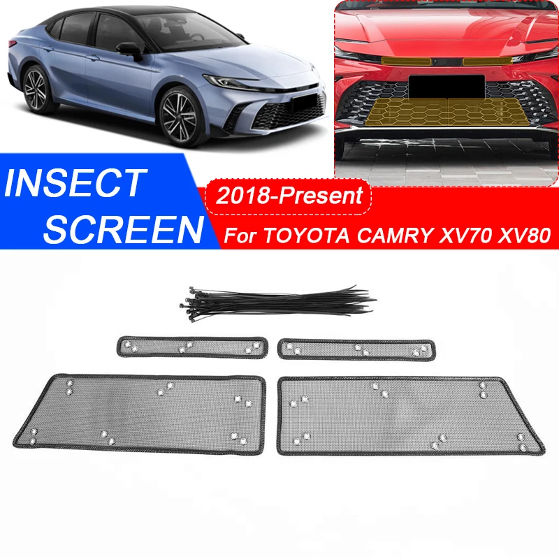 Для Toyota Camry XV70 XV80 2018-2025 Автомобильная защита от насекомых на воздухозаборник воздушная вставка сетка автовентиляция гоночный фильтр-гриль
Для Toyota Camry XV70 XV80 2018-2025 Автомобильная защита от насекомых на воздухозаборник воздушная вставка сетка автовентиляция гоночный фильтр-гриль