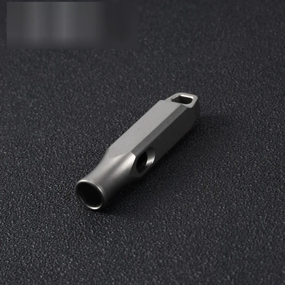 Titanium Alloy Whistle Outdoor Small Tool EDC Camping Hiking Whistle
Titanium Alloy Whistle Outdoor Small Tool EDC Camping Hiking Whistle