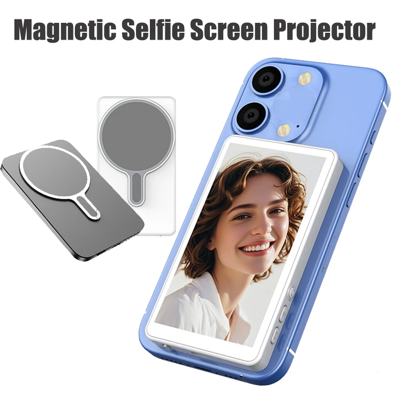 Smartphone Wireless Magnetic Monitor Screen for Phone Rear Camera Selfie Vlog Live Stream Video Recording for iPhone Android
Smartphone Wireless Magnetic Monitor Screen for Phone Rear Camera Selfie Vlog Live Stream Video Recording for iPhone Android